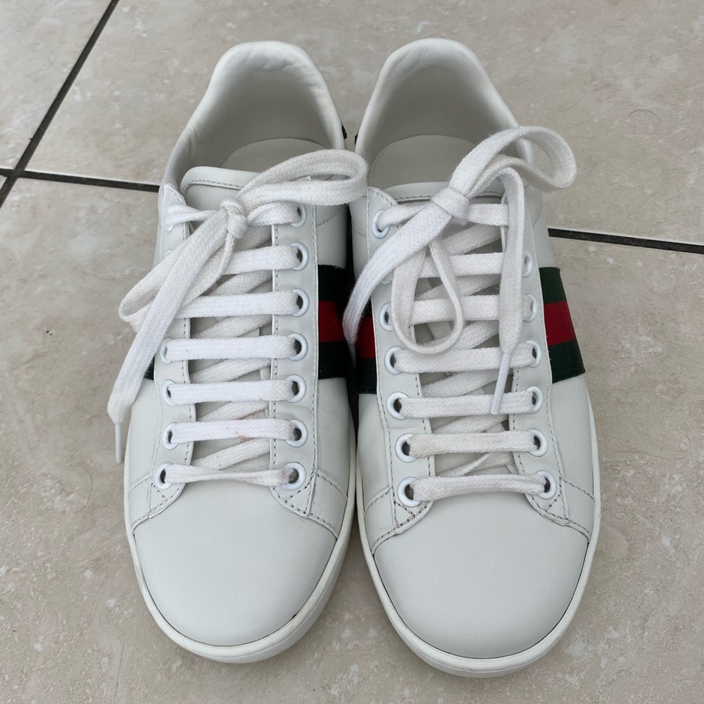 Gucci ace sneakers 34 fits like 35